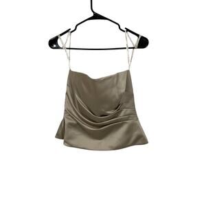 JEFFREY & DARA EVENINGS by TOM BARRA VTG 80s Bustier Tube Top Nude Minimalist 6
